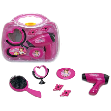 Vanity Set with Battery Operated Hairdryer & Accessories